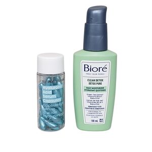 Skin Care Bundle - Moisturizer & Hyaluronic Acid Capsules